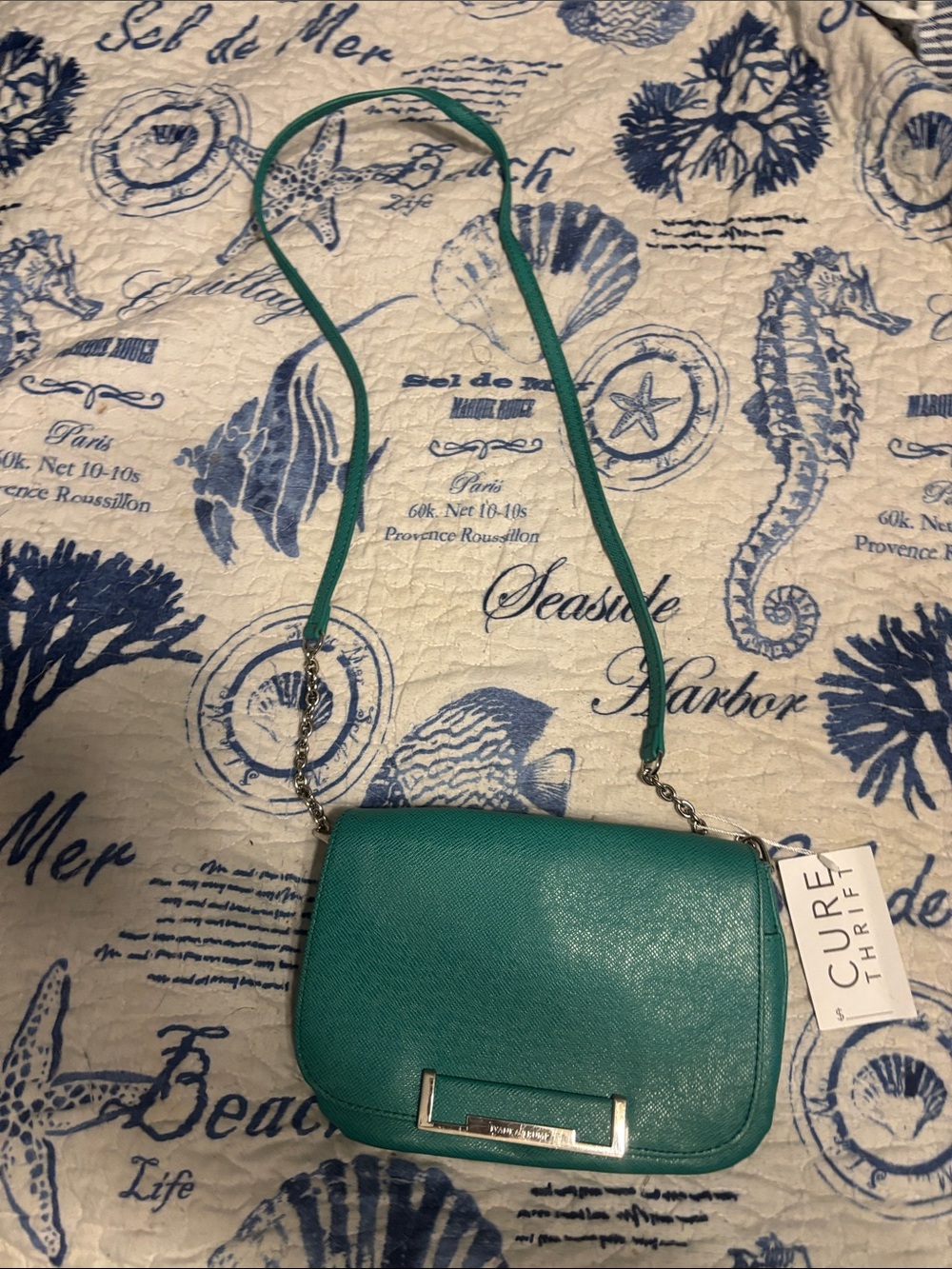 Ivanka Trump Teal Crossbody Bag - Women
